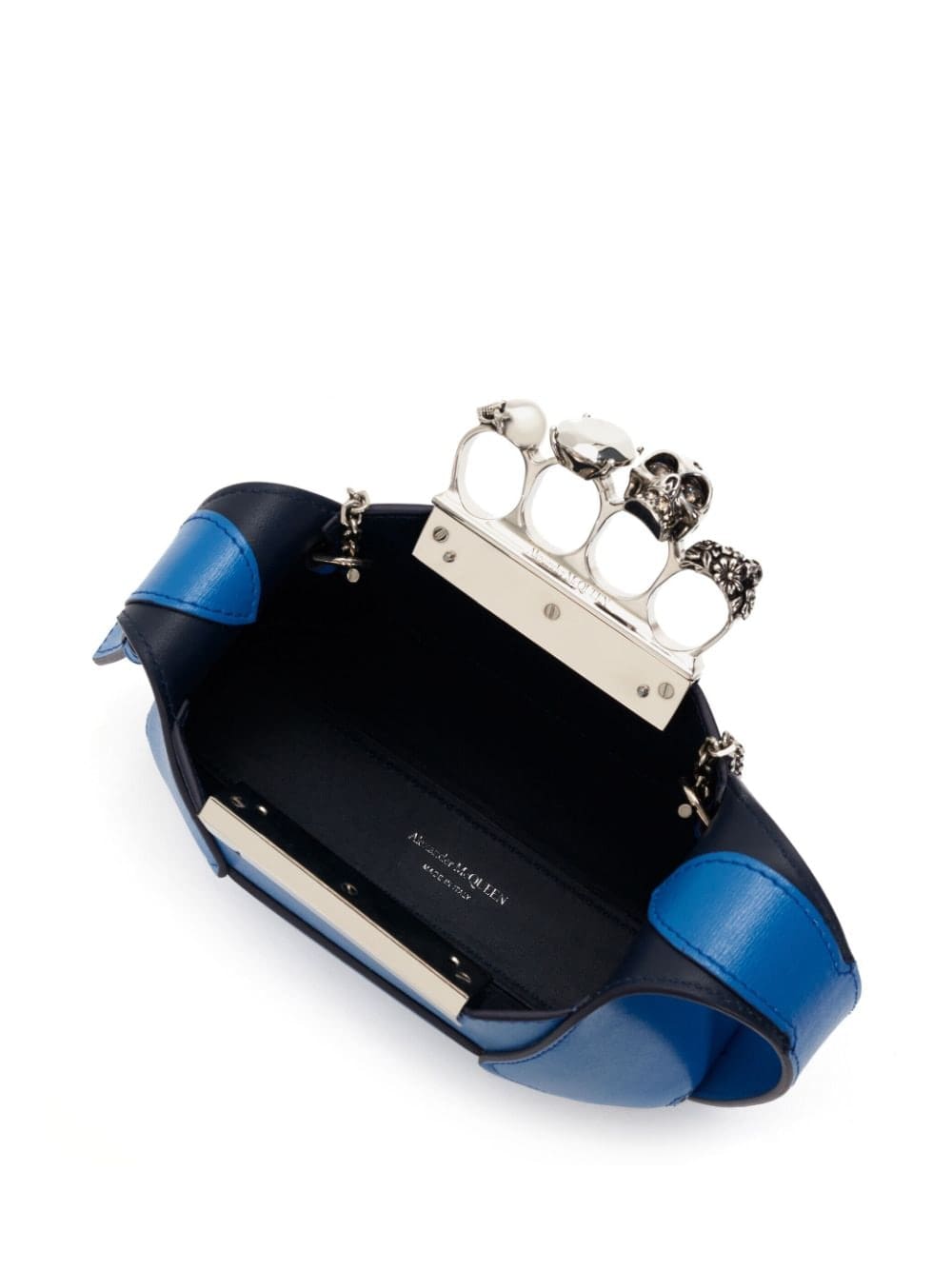 Alexander McQueen mini Jewelled Hobo leather bag - Image 5