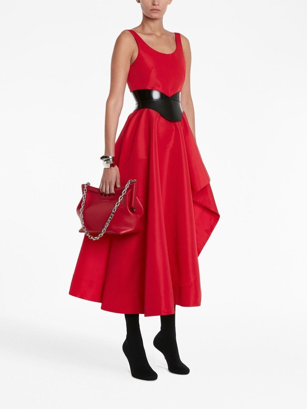 Alexander McQueen The Peak curved mini bag - Image 2