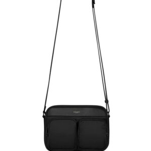 Saint Laurent logo-print shoulder bag