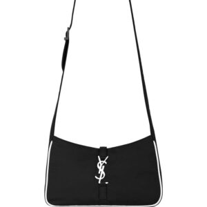 Saint Laurent logo-plaque shoulder bag