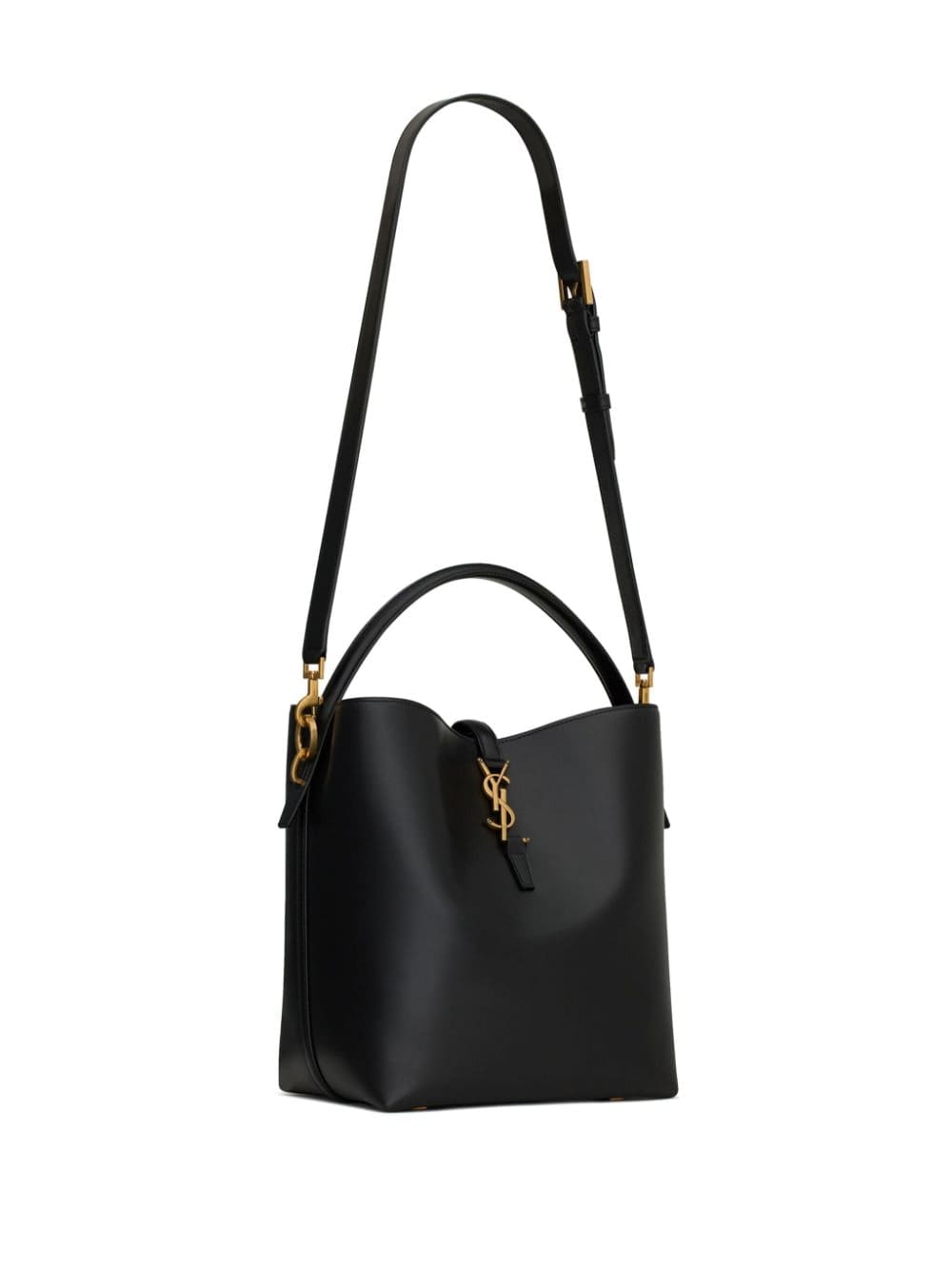Saint Laurent Catherin logo-plaque leather bag - Image 4