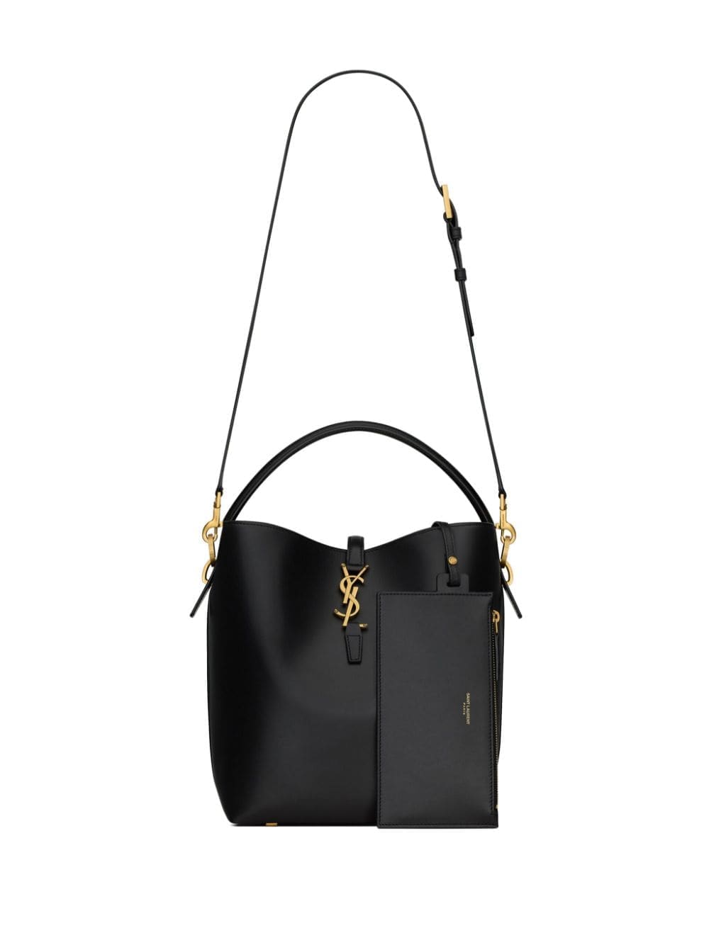 Saint Laurent Catherin logo-plaque leather bag - Image 3