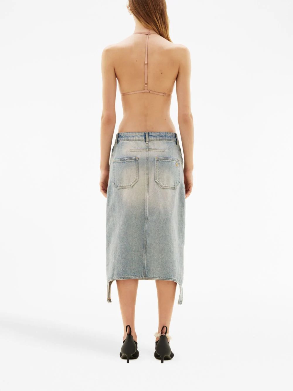 Courrèges 2nd-Skin triangle bra - Image 4