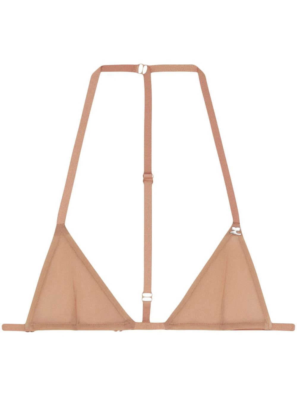 Courrèges 2nd-Skin triangle bra