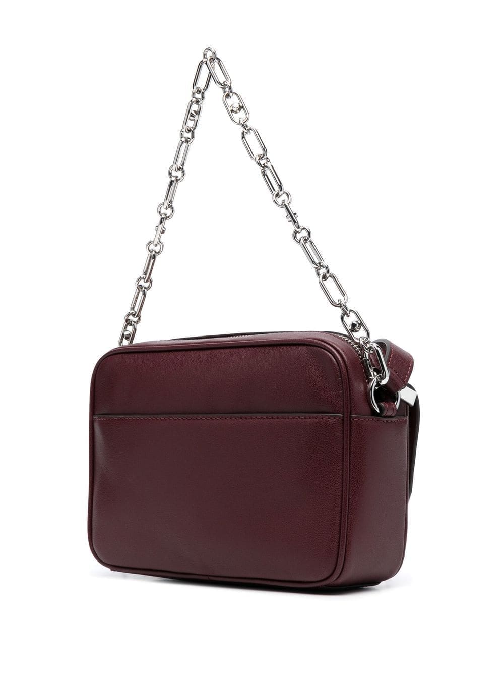 Michael Kors logo-plaque leather crossbody bag - Image 3