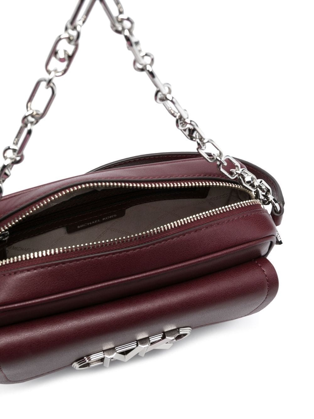 Michael Kors logo-plaque leather crossbody bag - Image 5