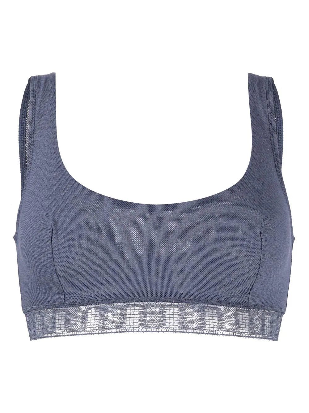 ERES Chiffon crop-top bra