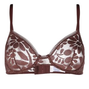 ERES Fleuris floral lace full-cup bra