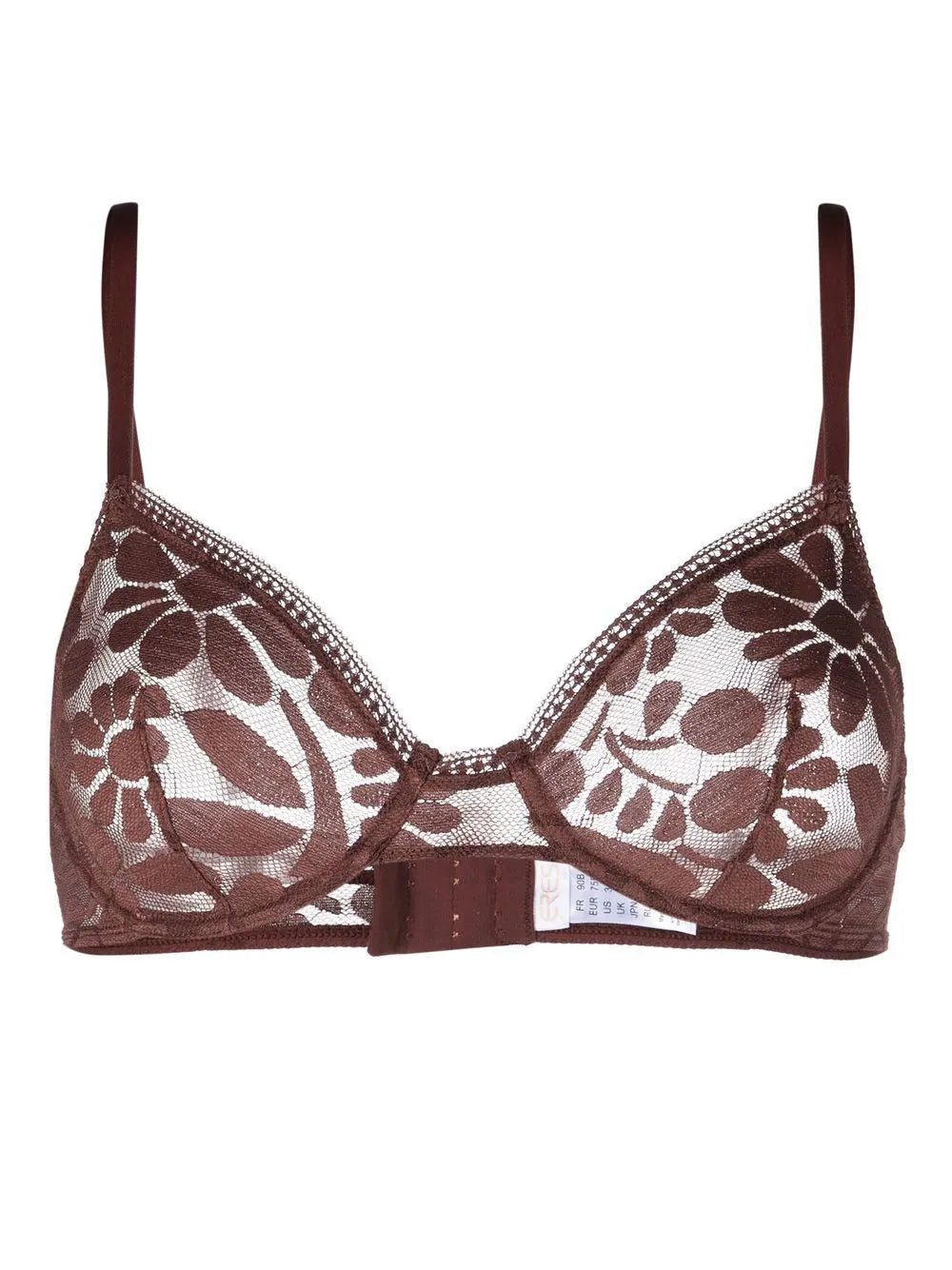 ERES Fleuris floral lace full-cup bra