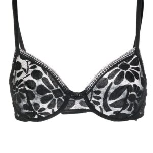 ERES floral-lace detail full-cup bra