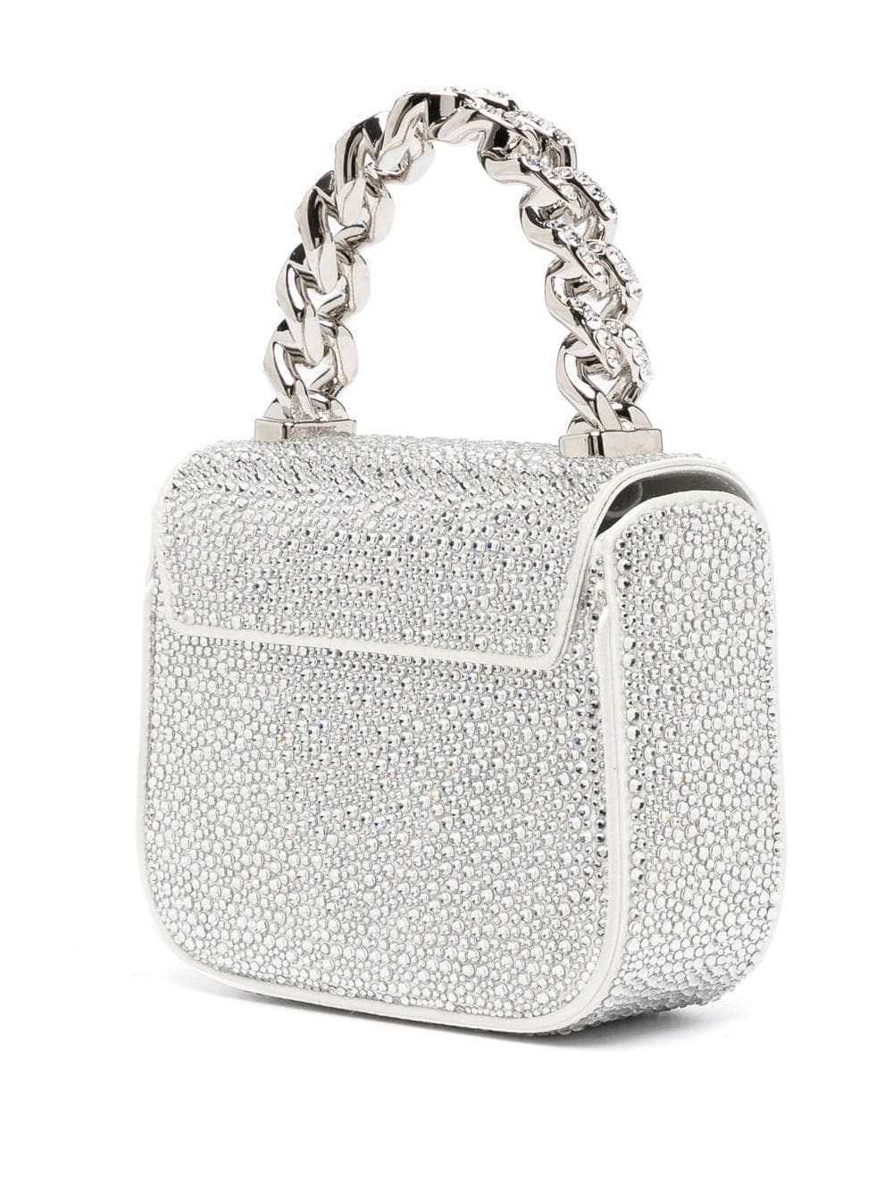 Versace La Medusa crystal-embellished mini bag - Image 3