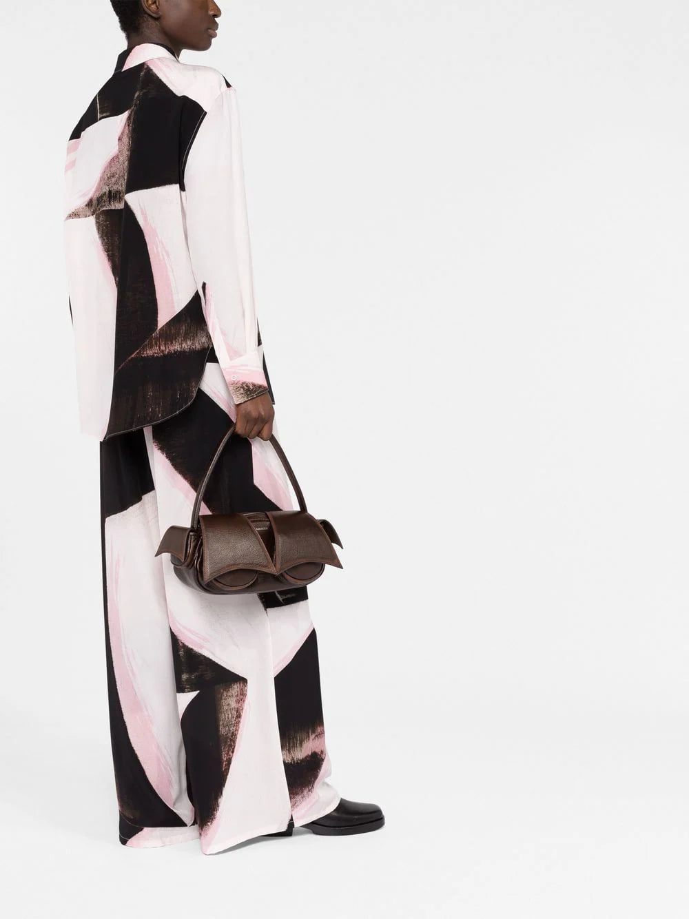 Alexander McQueen painterly-print long-sleeved shirt - Image 4