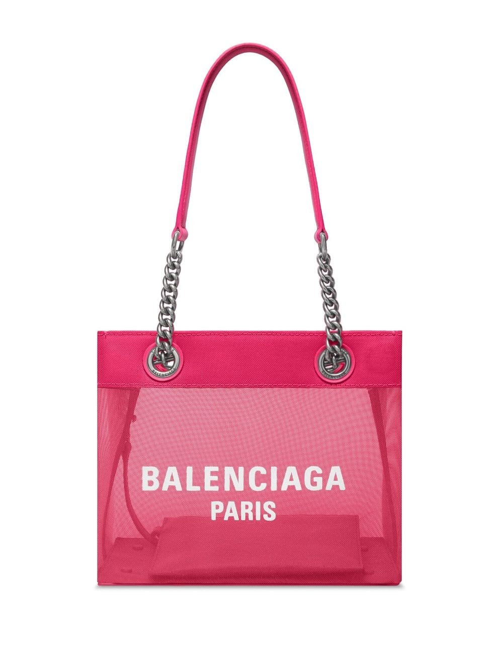 Balenciaga small Duty Free mesh tote bag