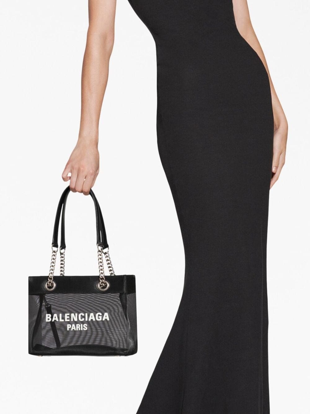 Balenciaga small Duty Free mesh tote bag - Image 3