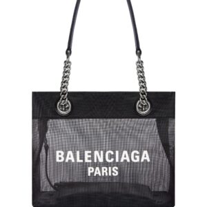 Balenciaga small Duty Free mesh tote bag