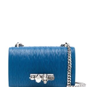 Alexander McQueen Four Ring leather shoulder bag