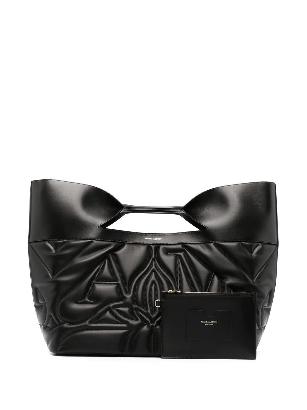 Alexander Mcqueen Seal logo-embroidered tote bag