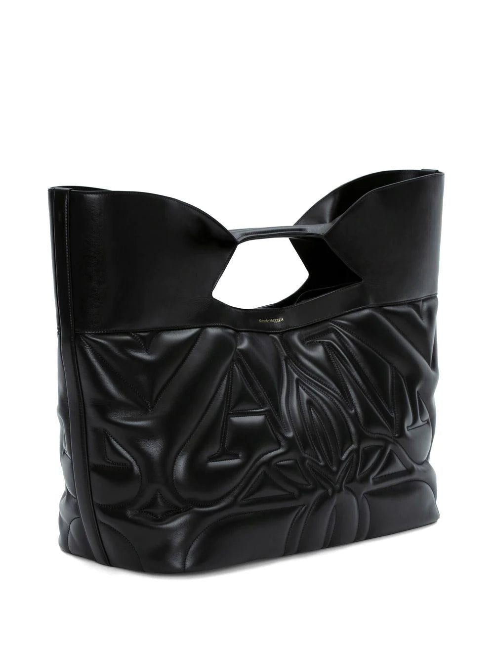 Alexander McQueen Seal logo-embroidered tote bag - Image 4