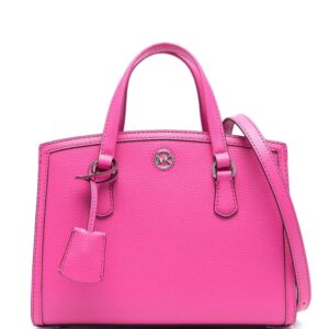 Michael Michael Kors  leather logo-plaque bag