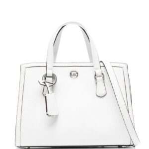 Michael Michael Kors  leather logo-plaque handbag