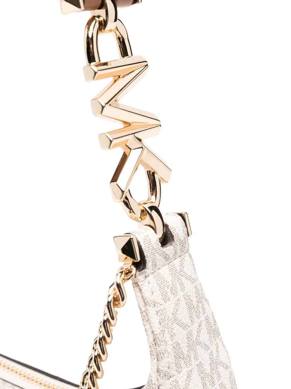 Michael Michael Kors monogram chain-trim shoulder bag - Image 4