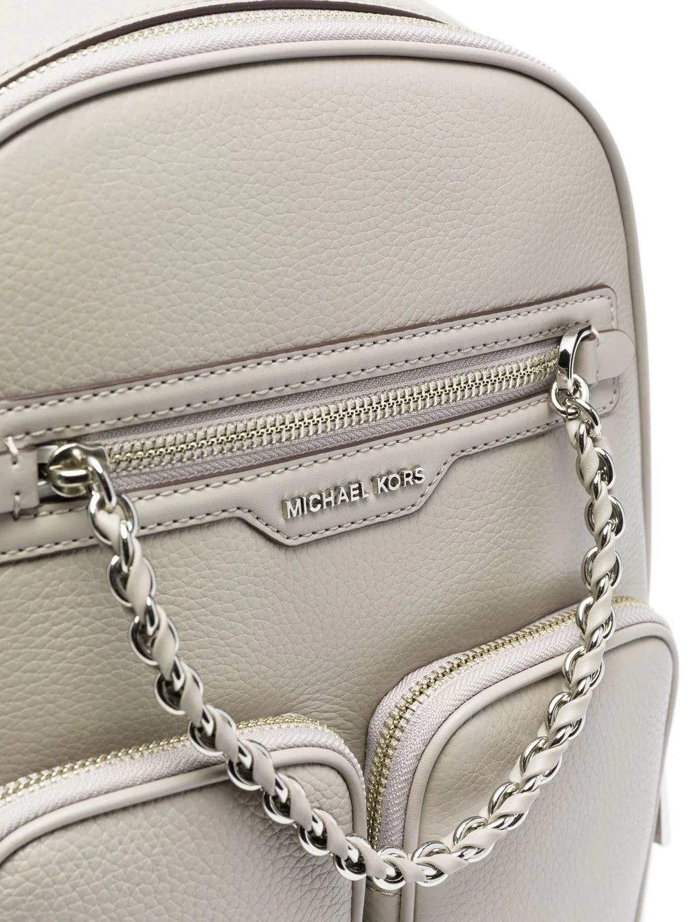 Michael Michael Kors logo-plaque leather backpack - Image 3