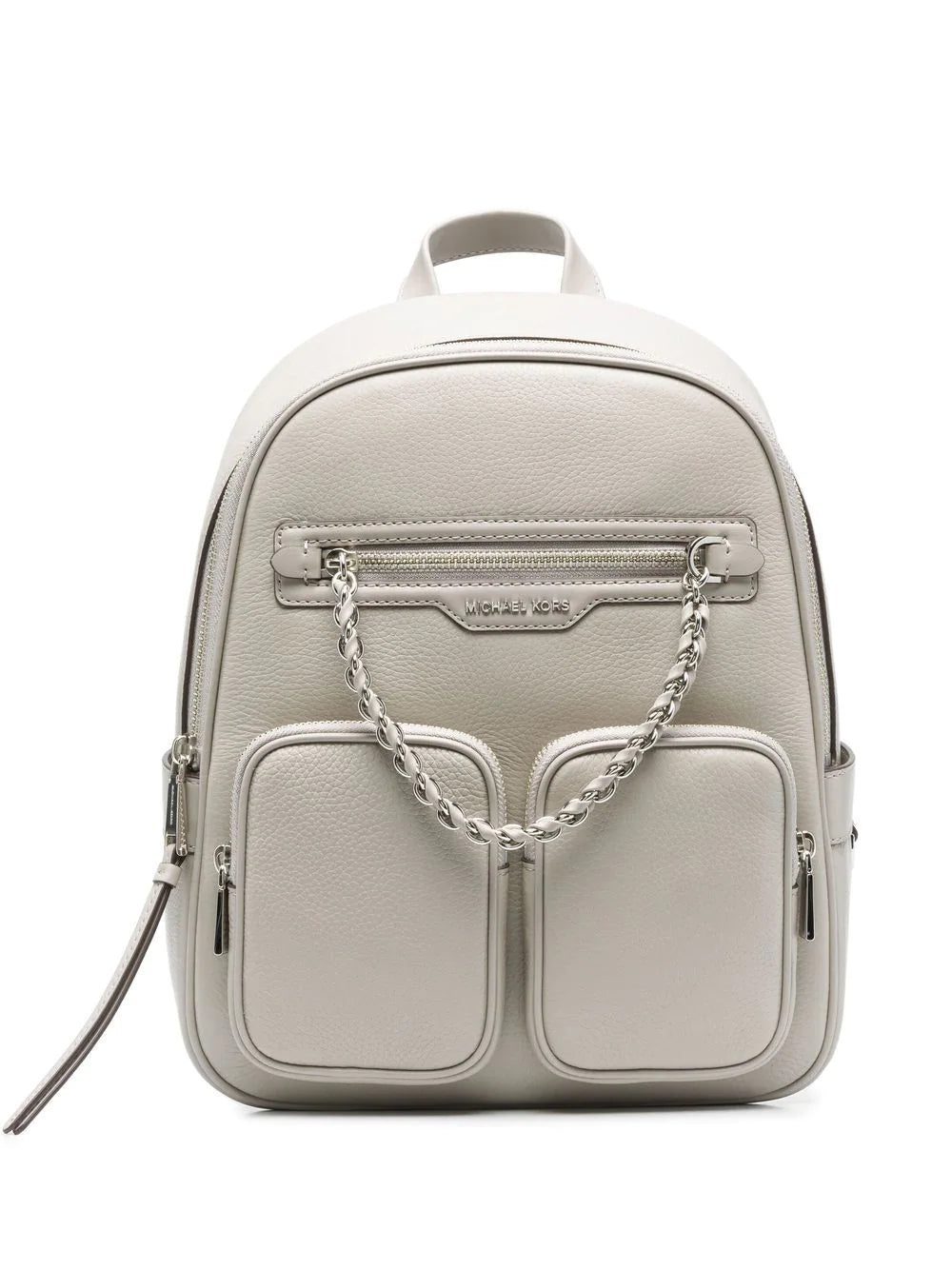 Michael Michael Kors logo-plaque leather backpack