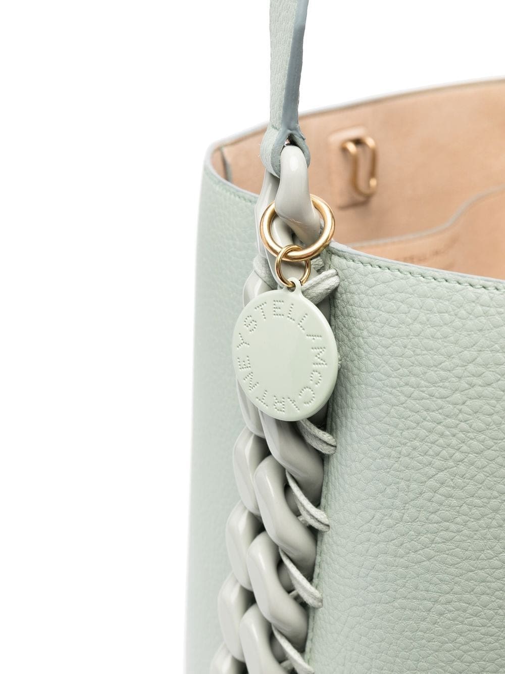 Stella McCartney Frayme chain link-trim tote bag - Image 5