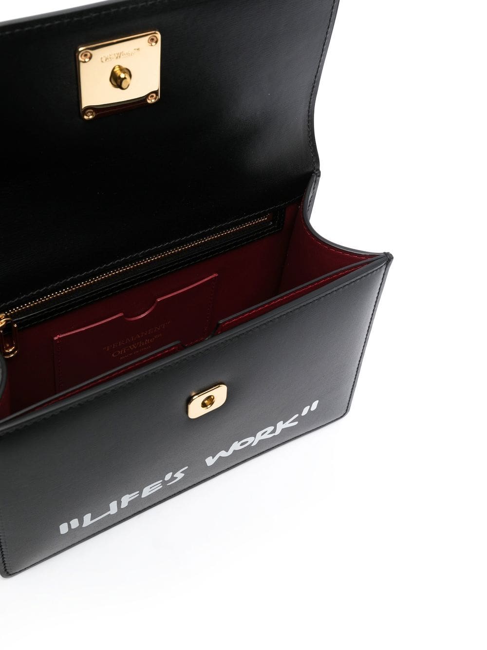 Off-White Jitney 1.4 leather tote bag - Image 5