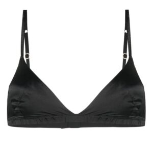 Maison Close silk triangle cup bra