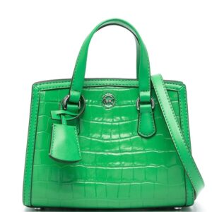 Michael Michael Kors  Chantal embossed-crocodile tote bag