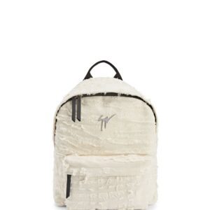 Giuseppe Zanotti Bud logo-plaque backpack