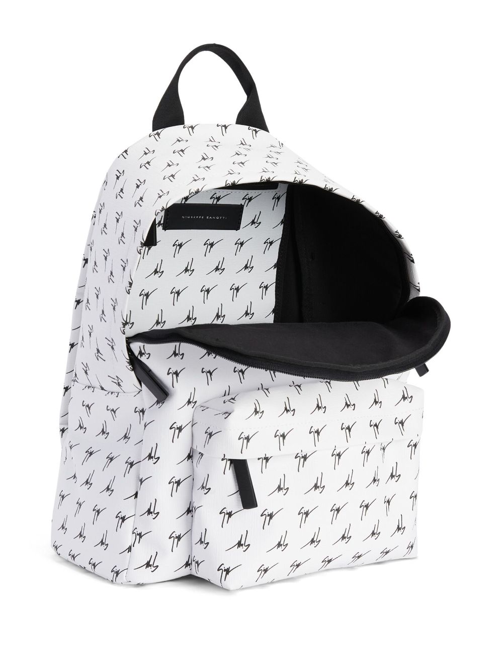Giuseppe Zanotti logo-print backpack - Image 4