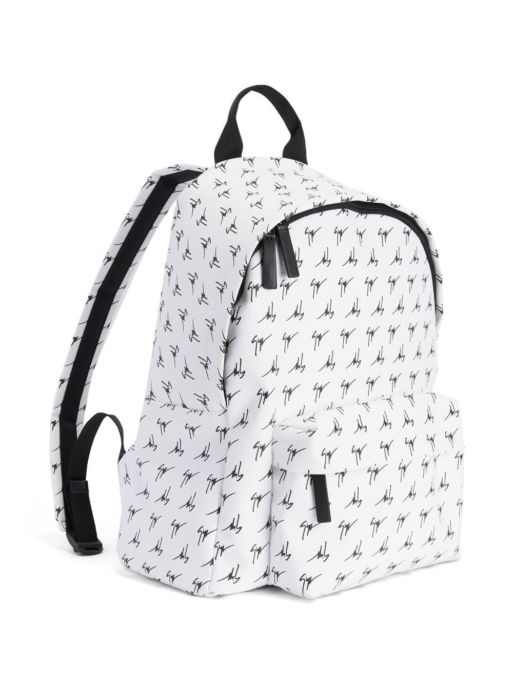 Giuseppe Zanotti logo-print backpack - Image 3