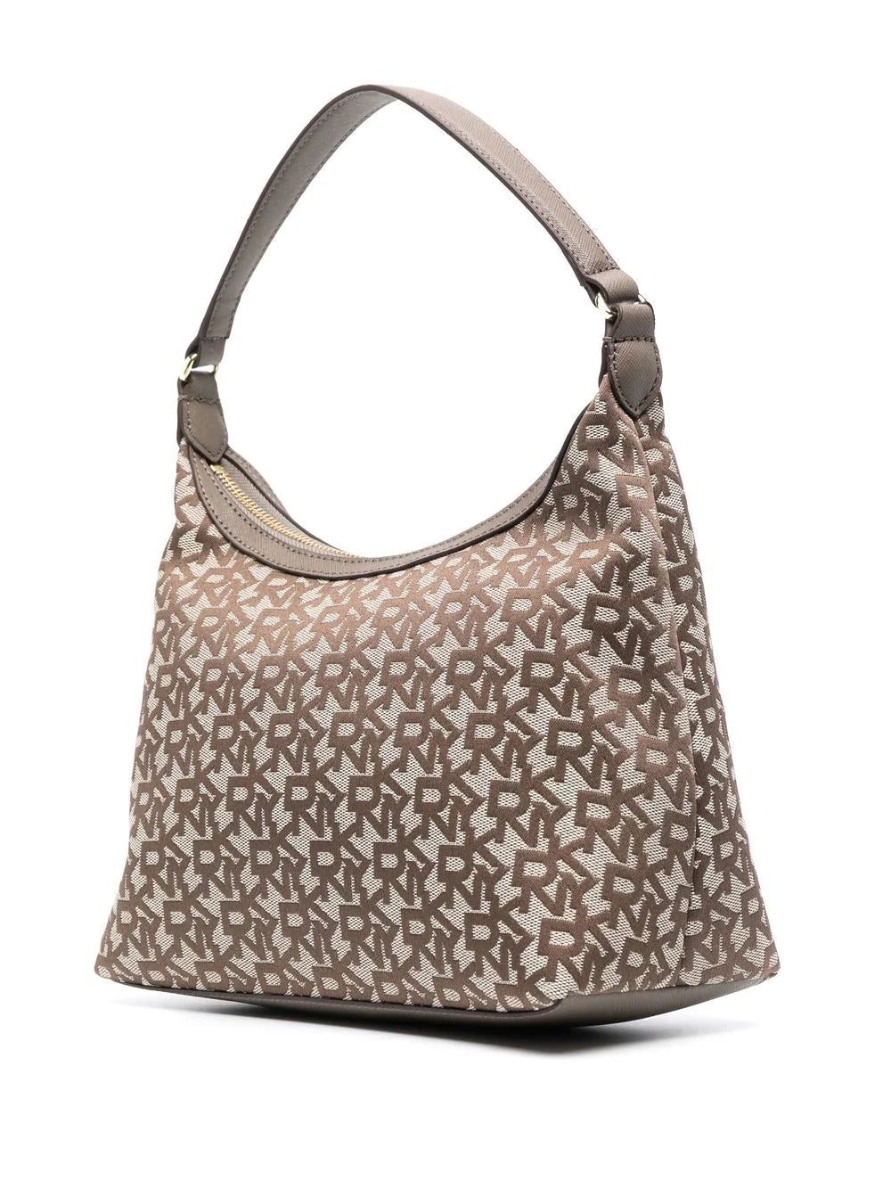 DKNY all-over monogram-print shoulder bag - Image 3
