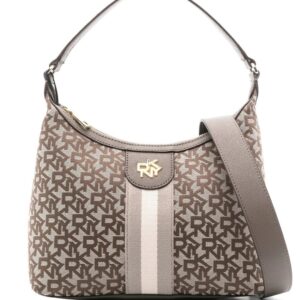 DKNY all-over monogram-print shoulder bag