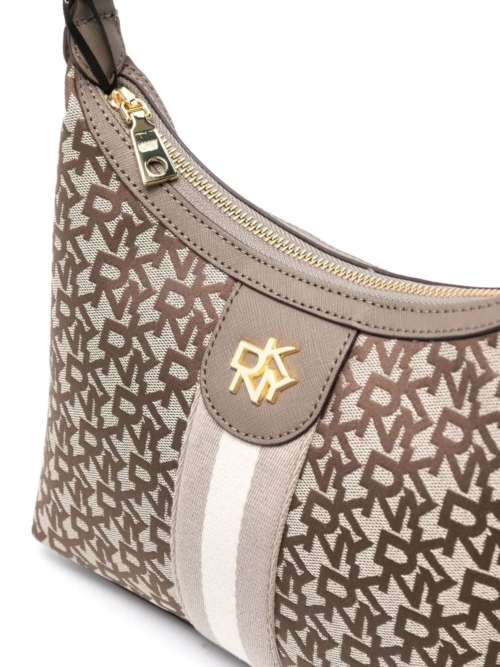 DKNY all-over monogram-print shoulder bag - Image 4