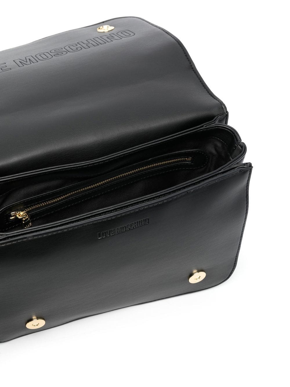 Love Moschino logo-plaque quilted shoulder bag - Image 5