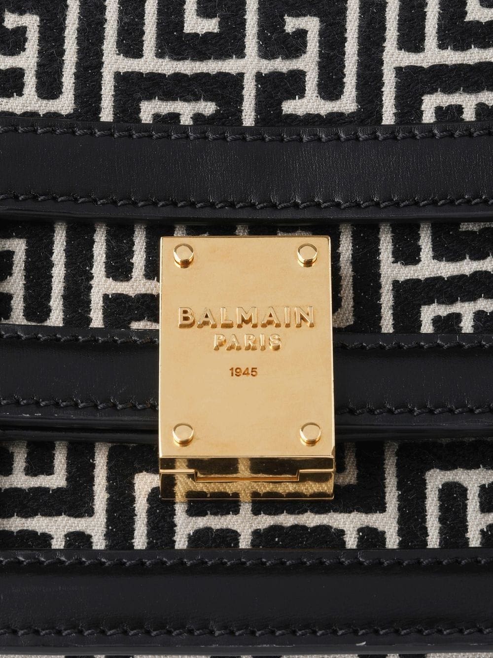 Balmain bifold monogram shoulder bag - Image 5