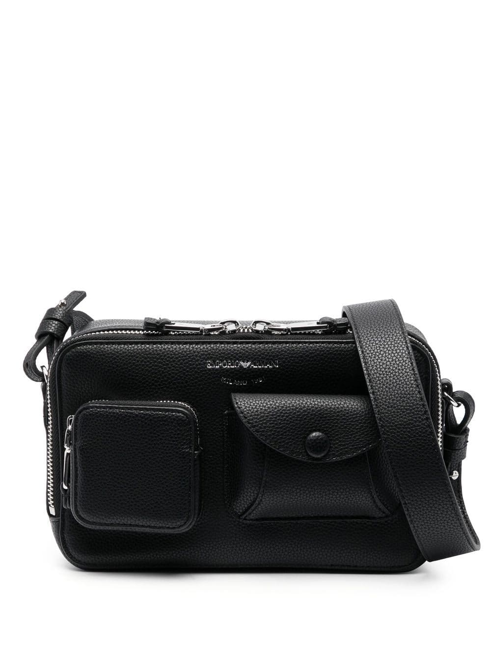 Emporio Armani zip-around utility shoulder bag