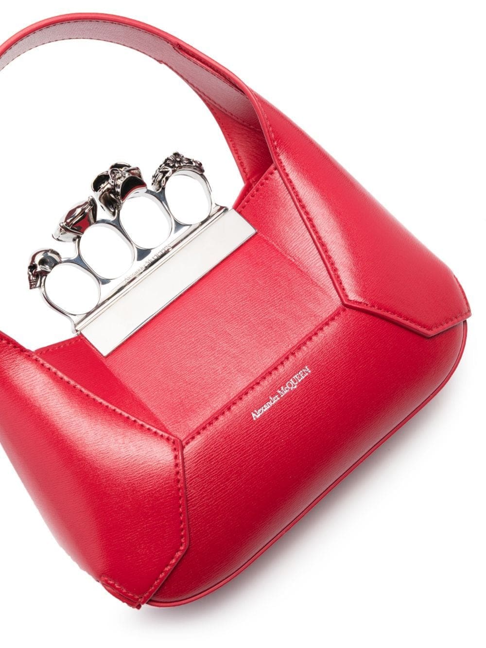 Alexander McQueen The Jewelled leather mini bag - Image 4