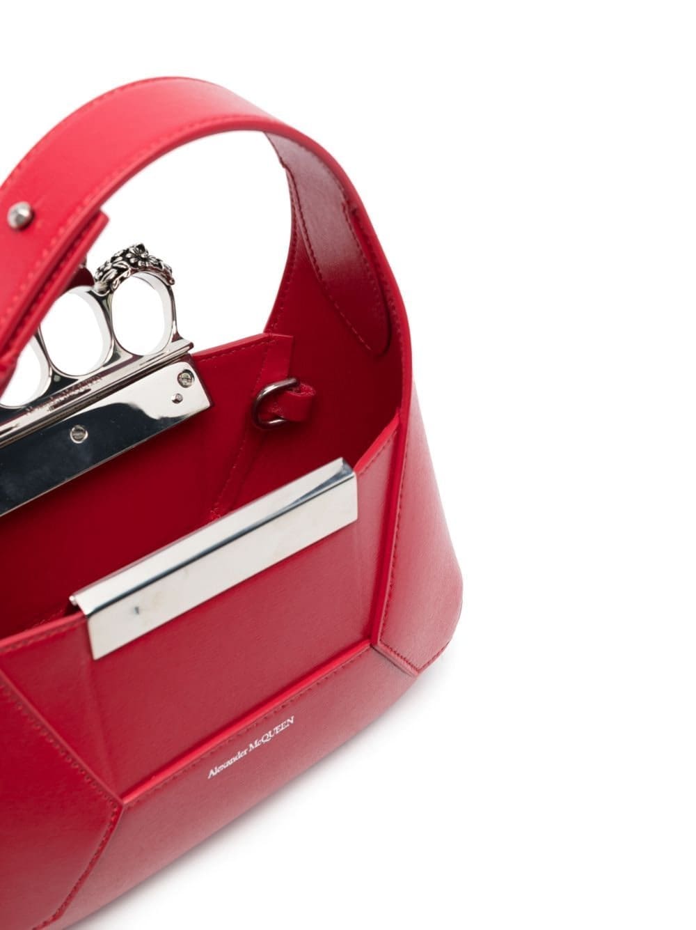 Alexander McQueen The Jewelled leather mini bag - Image 5