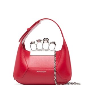 Alexander McQueen The Jewelled leather mini bag