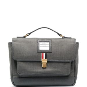 Thom Browne 120's twill school bag backpack