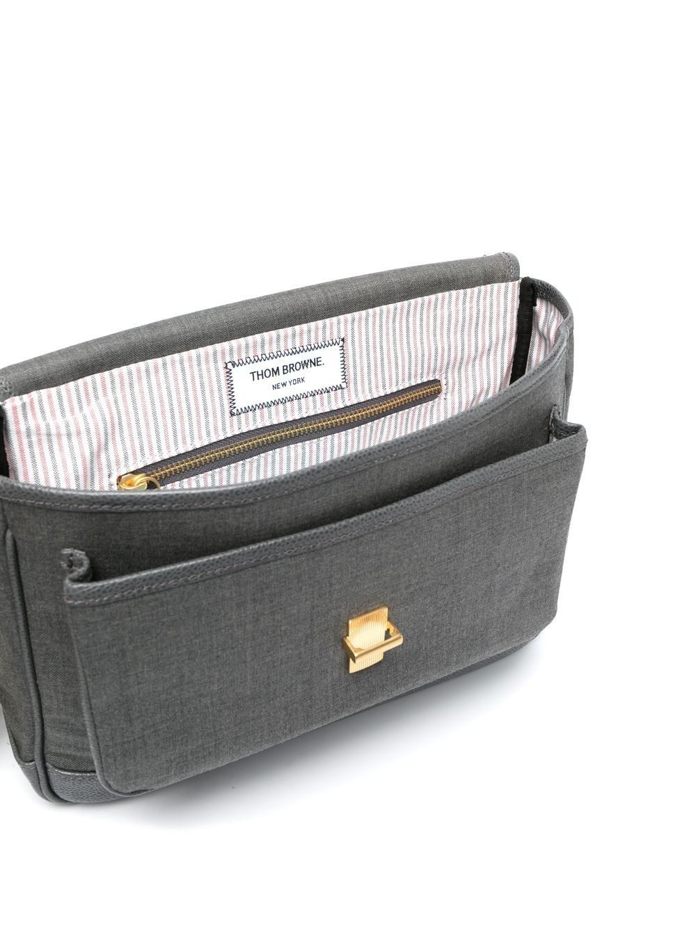 Thom Browne 120's twill school bag backpack - Image 5