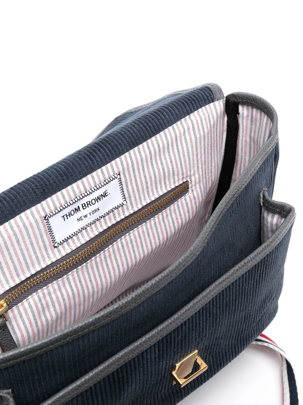 Thom Browne School Bag corduroy backpack - Image 4