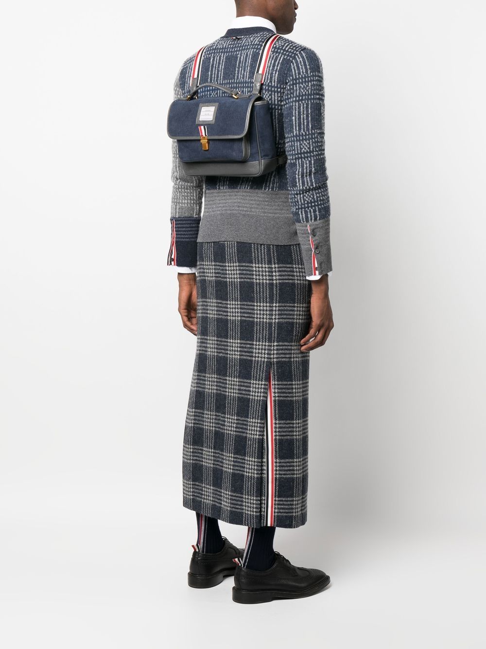 Thom Browne School Bag corduroy backpack - Image 2