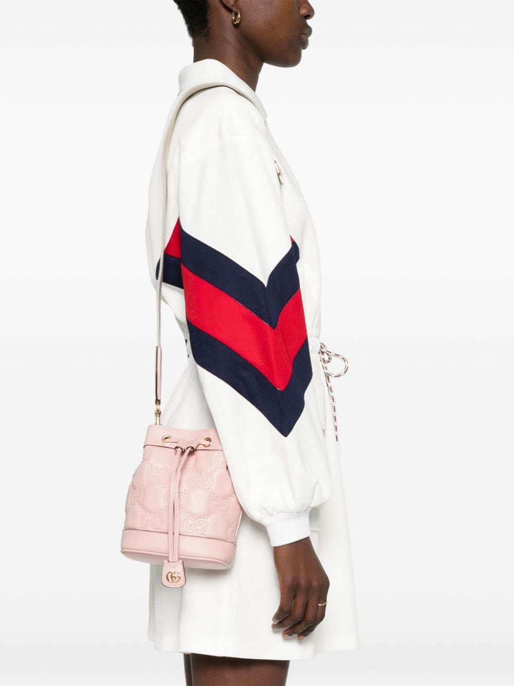 Gucci GG matelassé bucket bag - Image 2