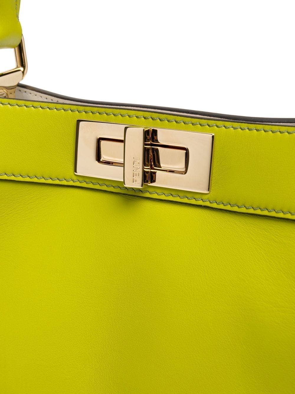 FENDI Peekaboo leather tote bag - Image 5