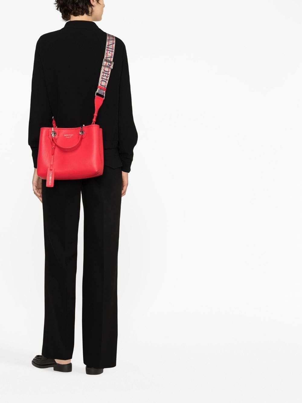 Emporio Armani logo-plaque tote bag - Image 2